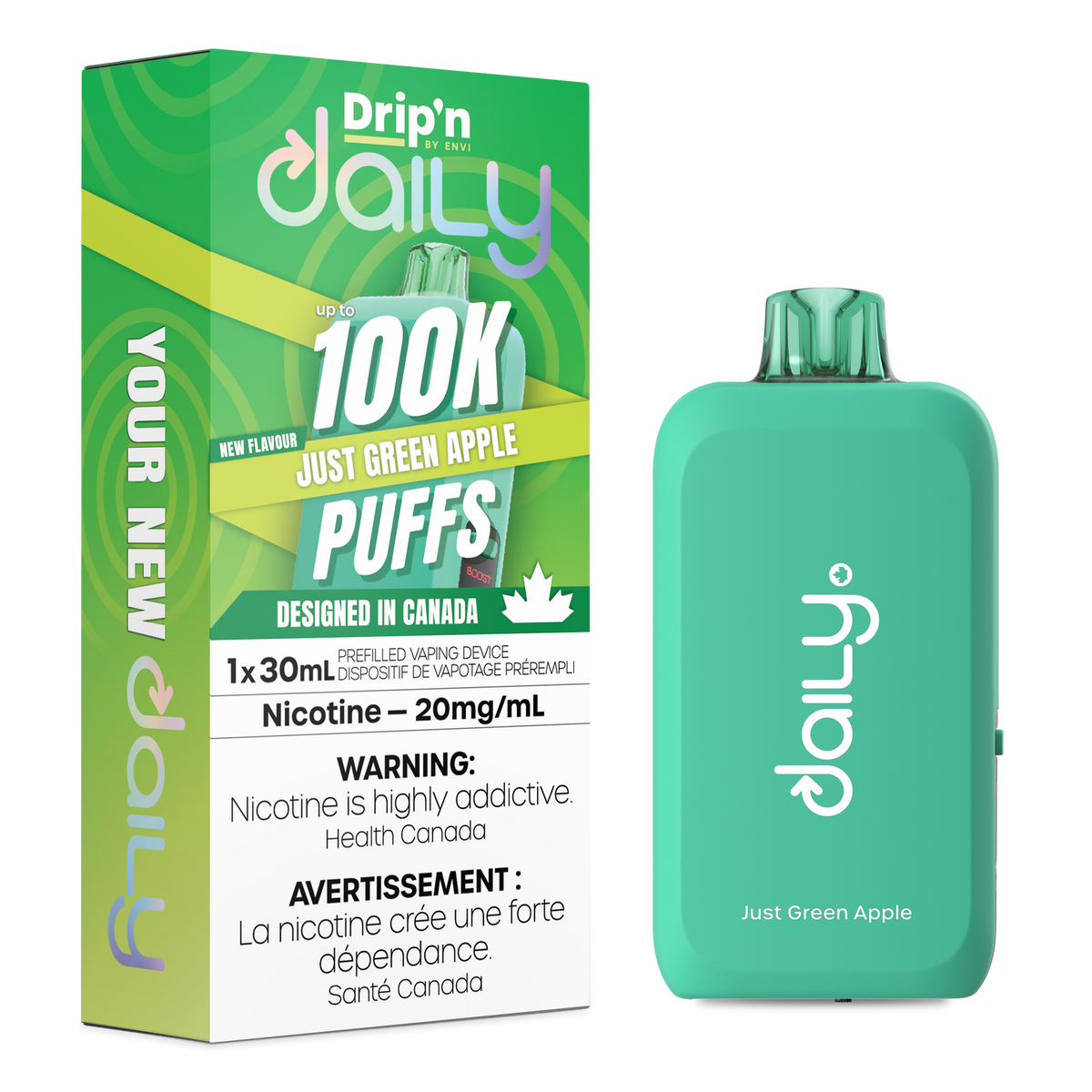 Drip'n Daily - Just Green Apple