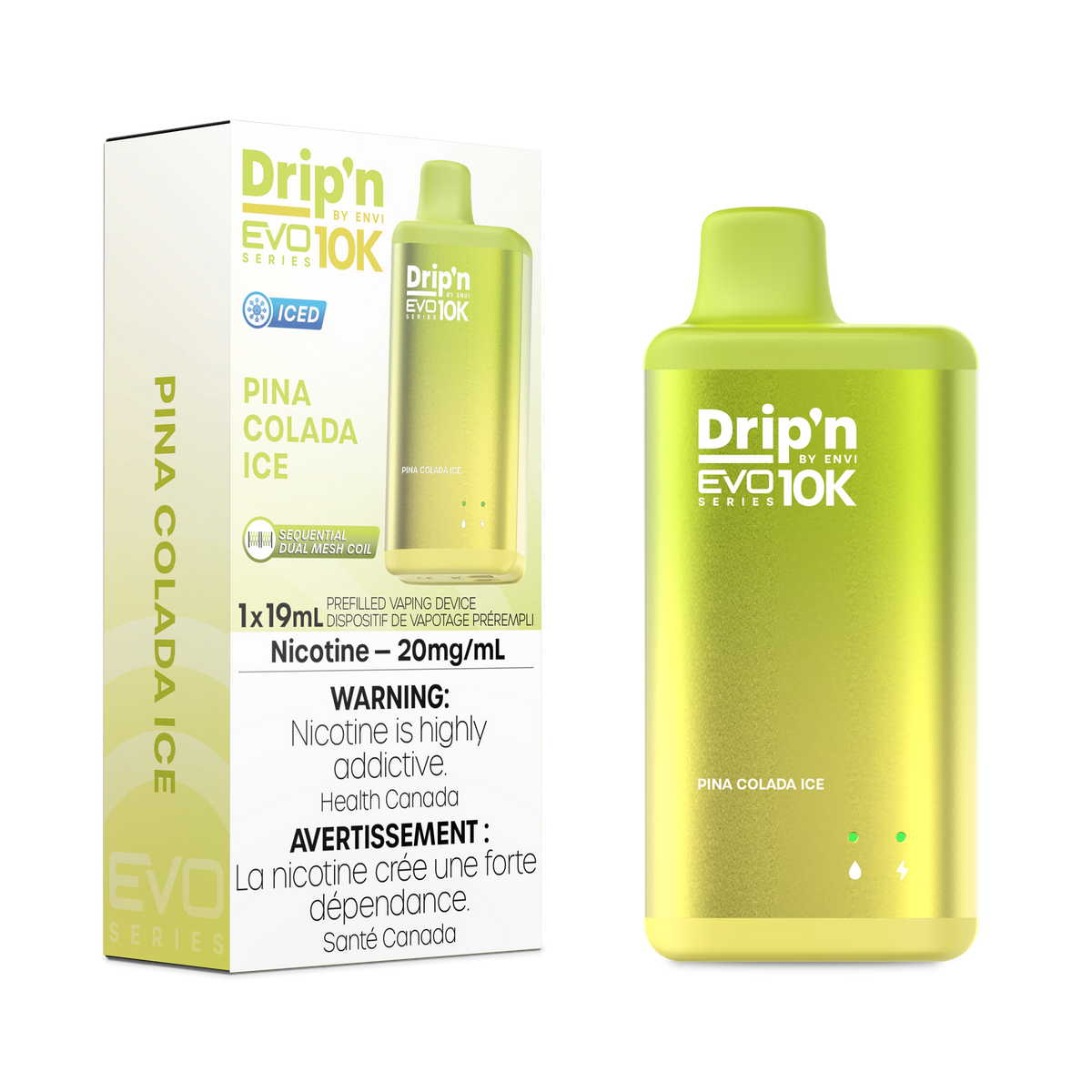 Drip'n by Envi EVO Series 10k - Pina Colada Ice