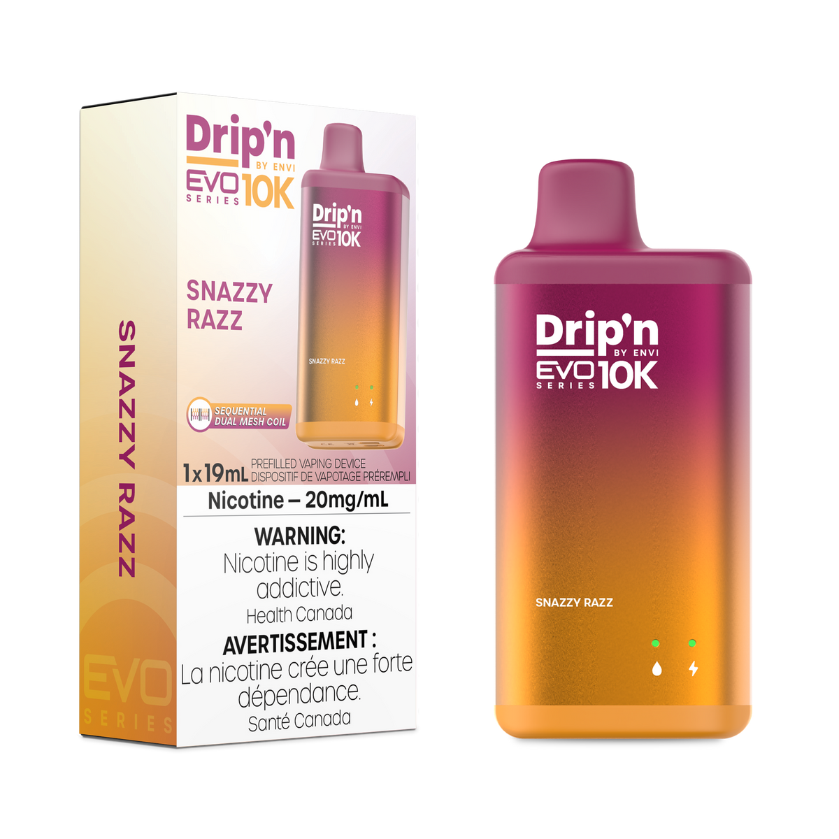 Drip'n by Envi EVO Series 10k - Snazzy Razz