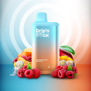 Drip'n by Envi EVO Series 10k - Raspberry Peach Mango Ice