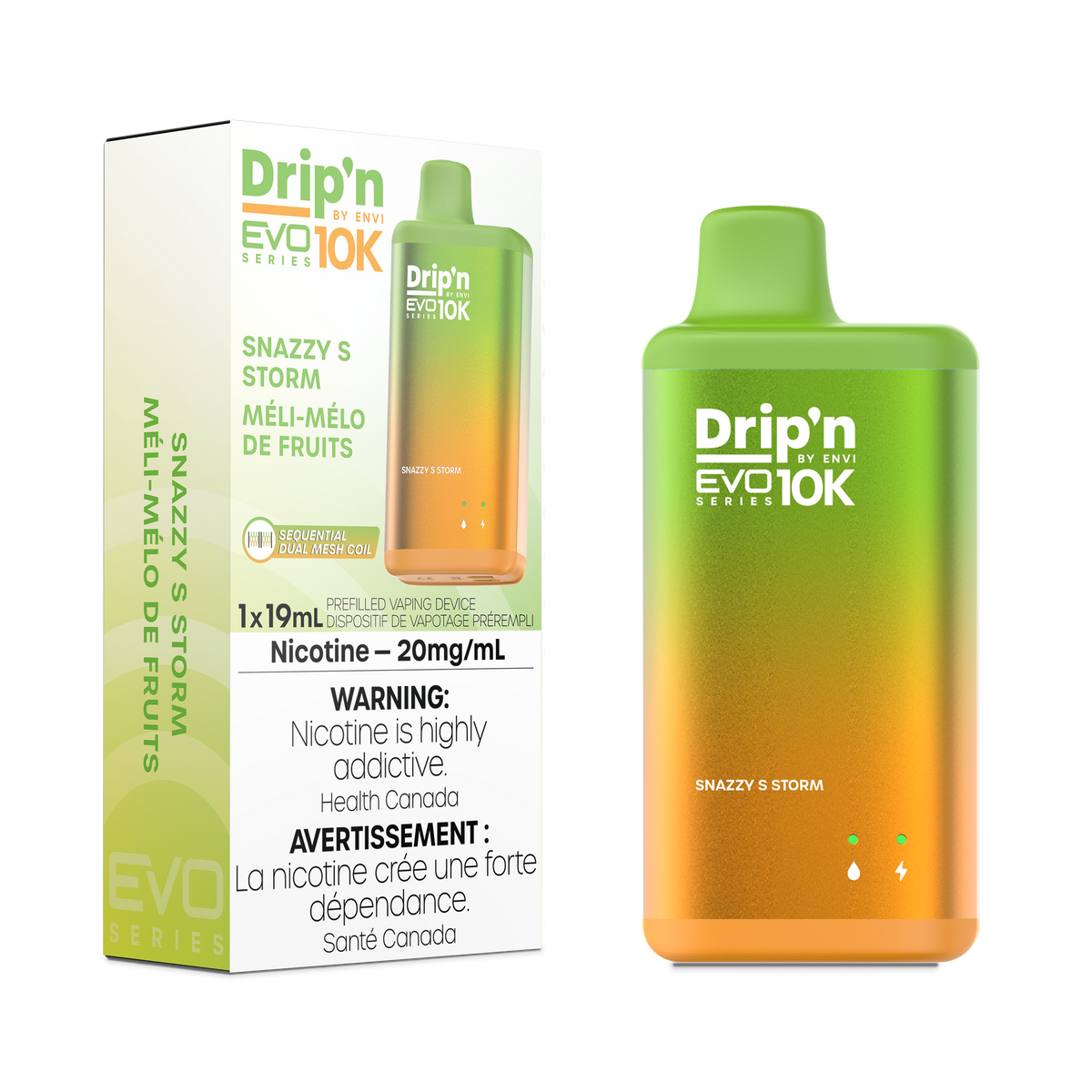 Drip'n by Envi EVO Series 10k - Snazzy S Storm
