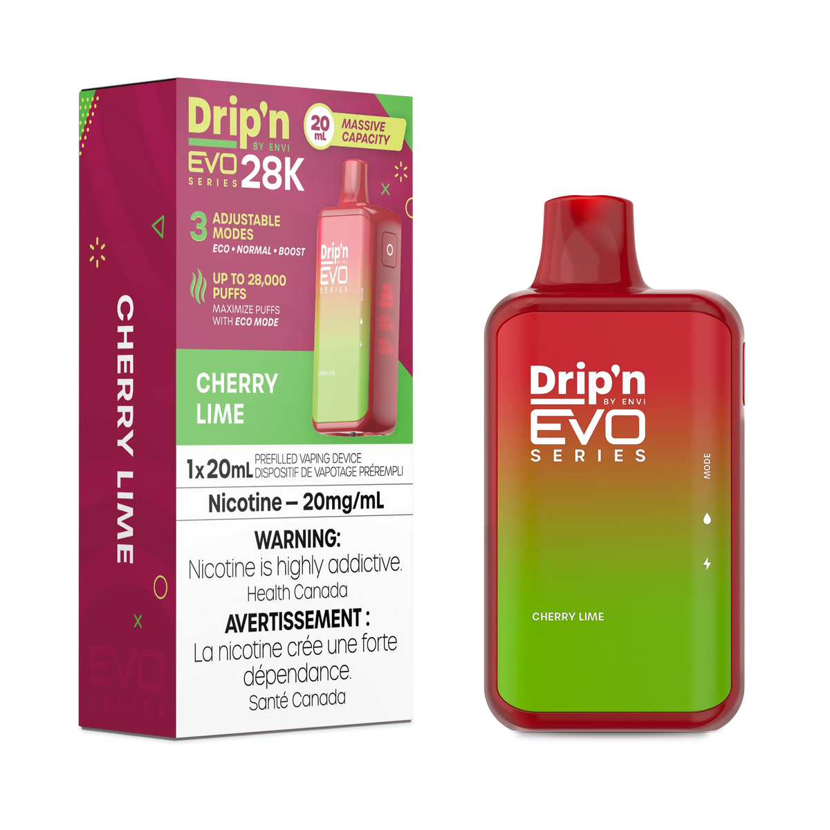 Drip'n by Envi EVO Series 28k - Cherry Lime