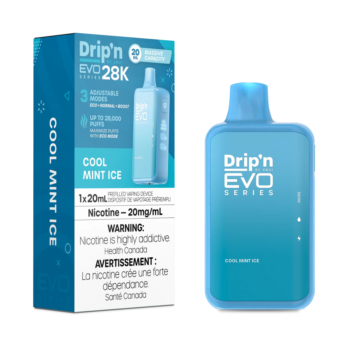 Drip'n by Envi EVO Series 28k - Cool Mint Ice (MB)