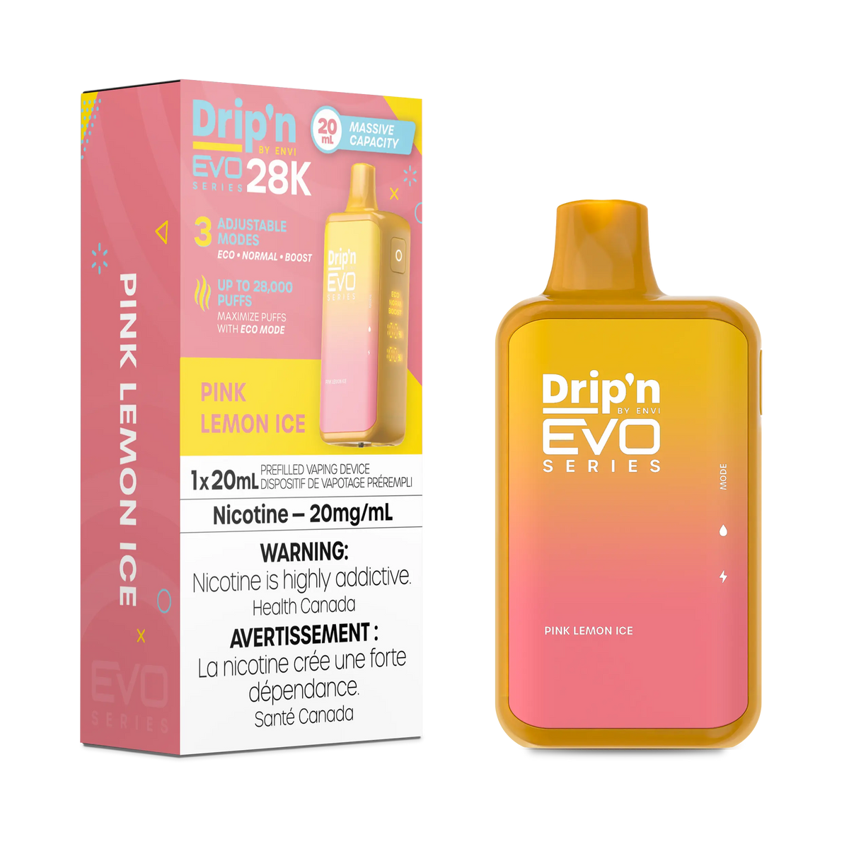 Drip'n by Envi EVO Series 28k - Pink Lemon Ice