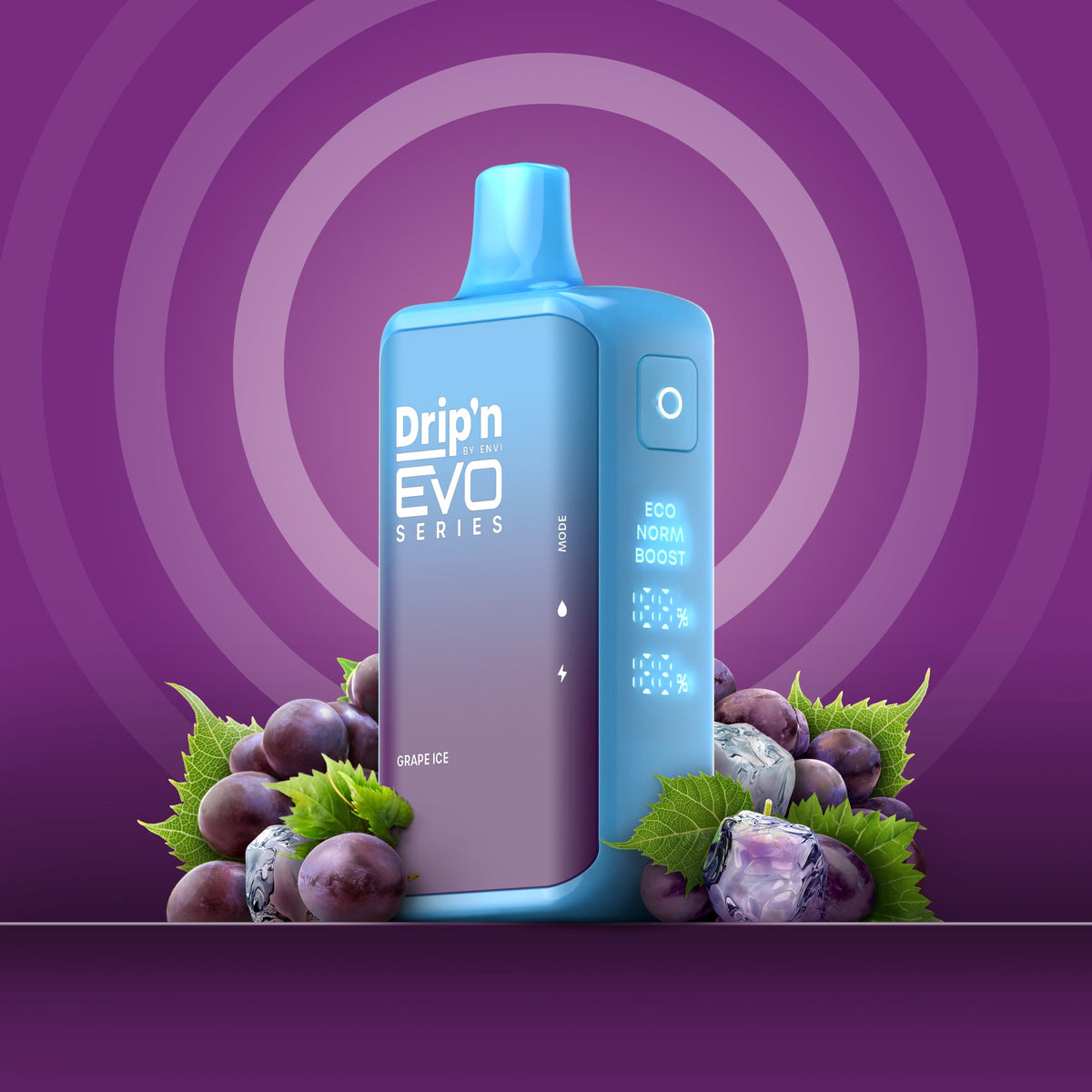 Drip'n by Envi EVO Series 28k - Grape Ice (MB)