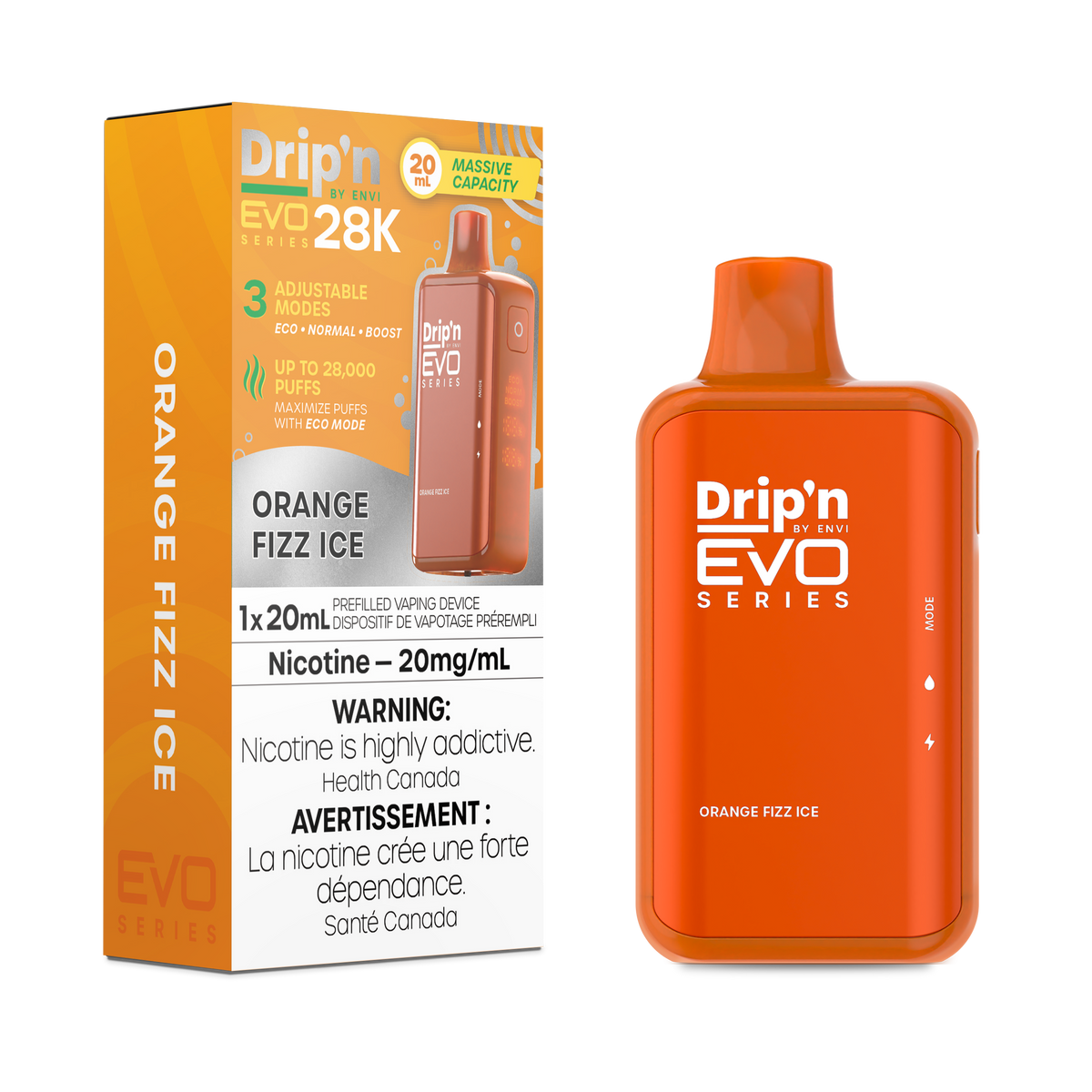 Drip'n by Envi EVO Series 28k -  Orange Fizz (MB)