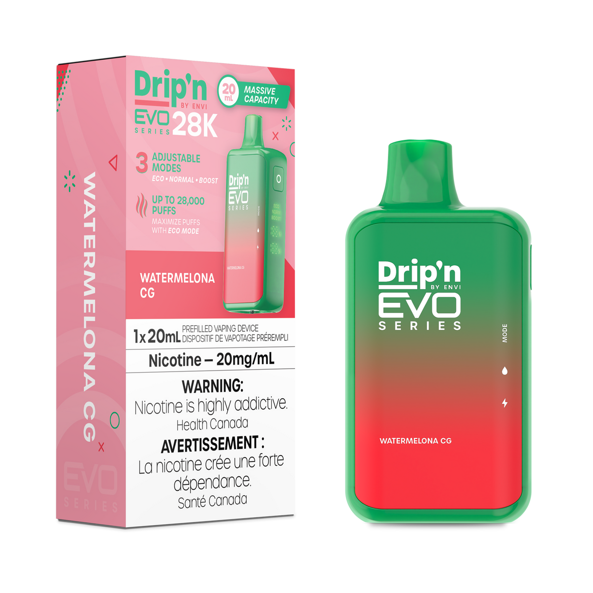 Drip'n by Envi EVO Series 28k - Watermelona CG (MB)