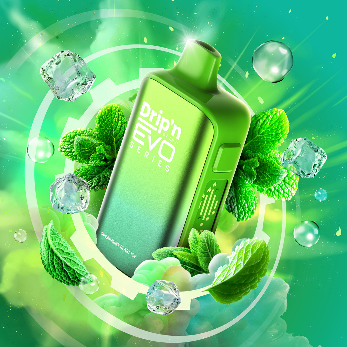 Drip'n by Envi EVO 63K Disposable - Spearmint Blast Ice