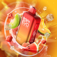 Drip'n by Envi EVO 63K Disposable - Watermelon Cantaloupe Honeydew Ice (MB)