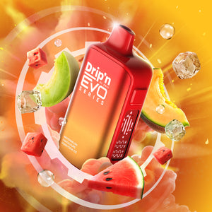 Drip'n by Envi EVO 63K Disposable - Watermelon Cantaloupe Honeydew Ice (MB)