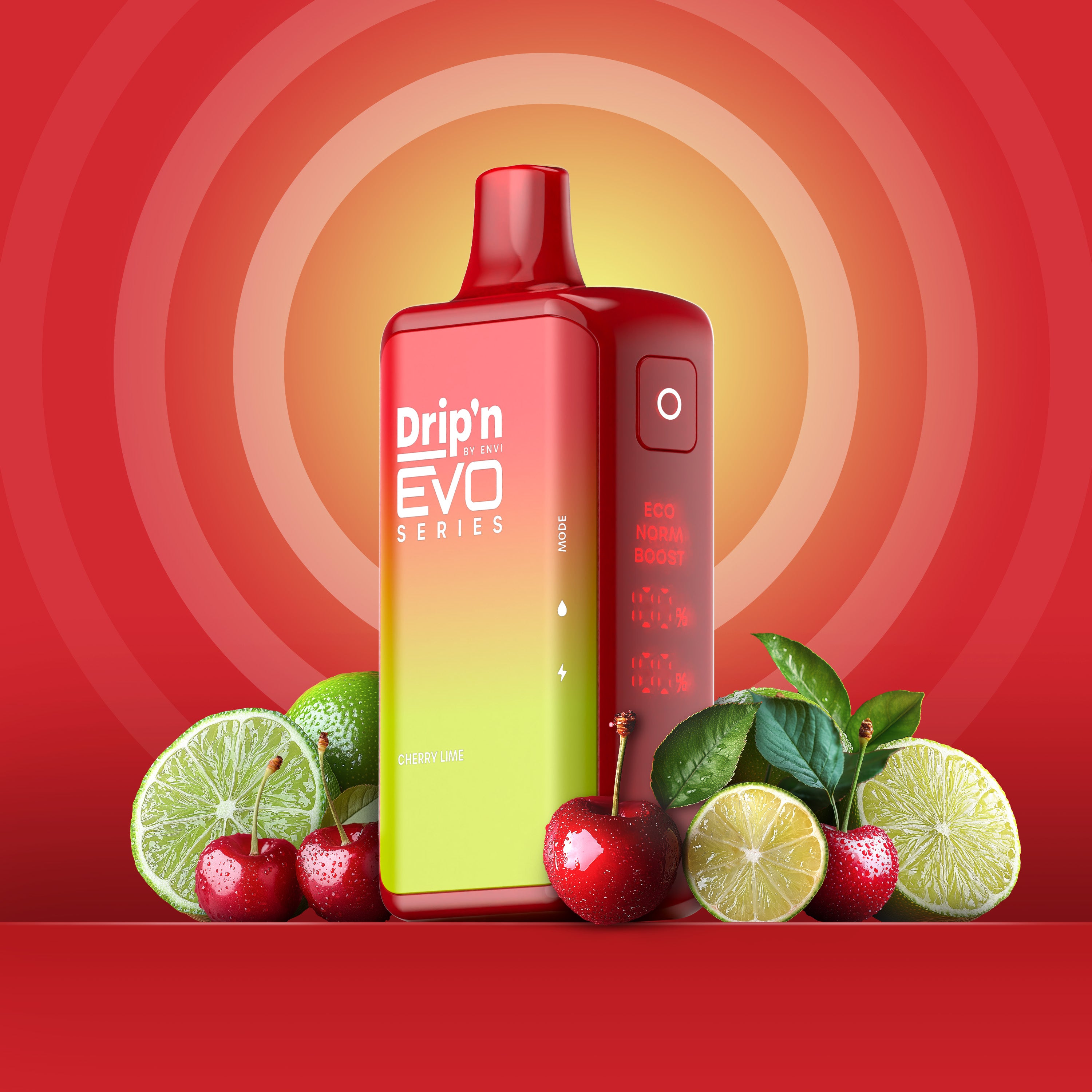 Drip'n by Envi EVO Series 28k - Cherry Lime (ON) – ENVI Vape