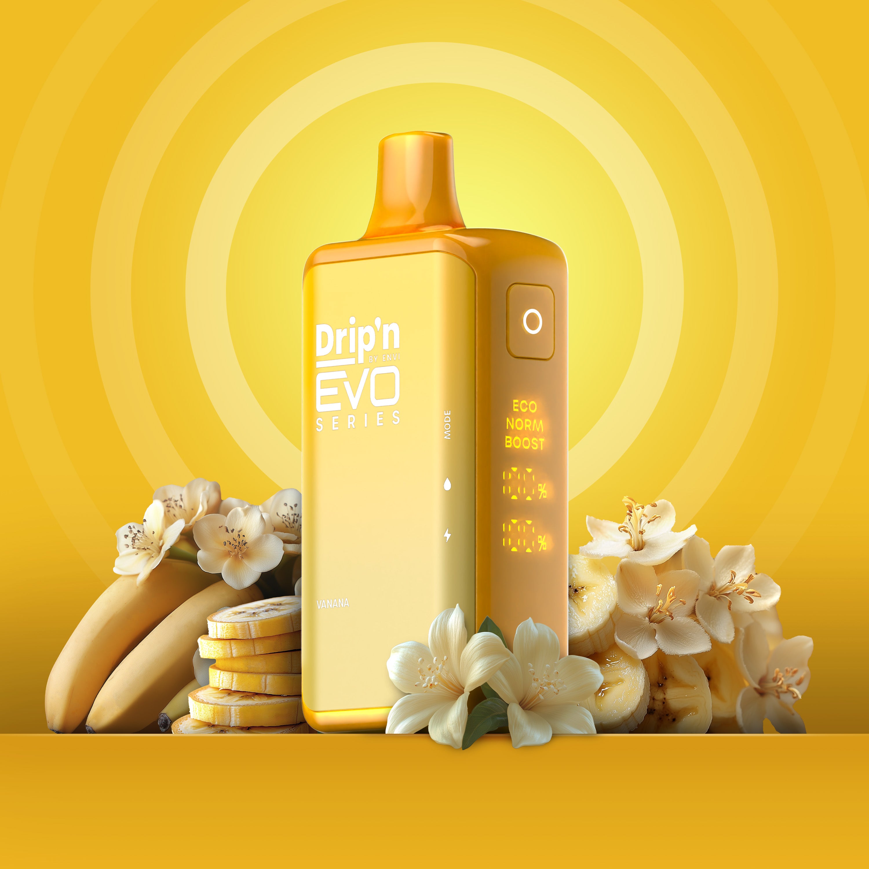 Drip'n EVO 28K Vanana – 28,000 Puff Disposable Vape – ENVI Vape