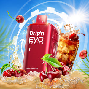 Drip'n by Envi EVO 63K Disposable - Cherry Classic Ice (AB)