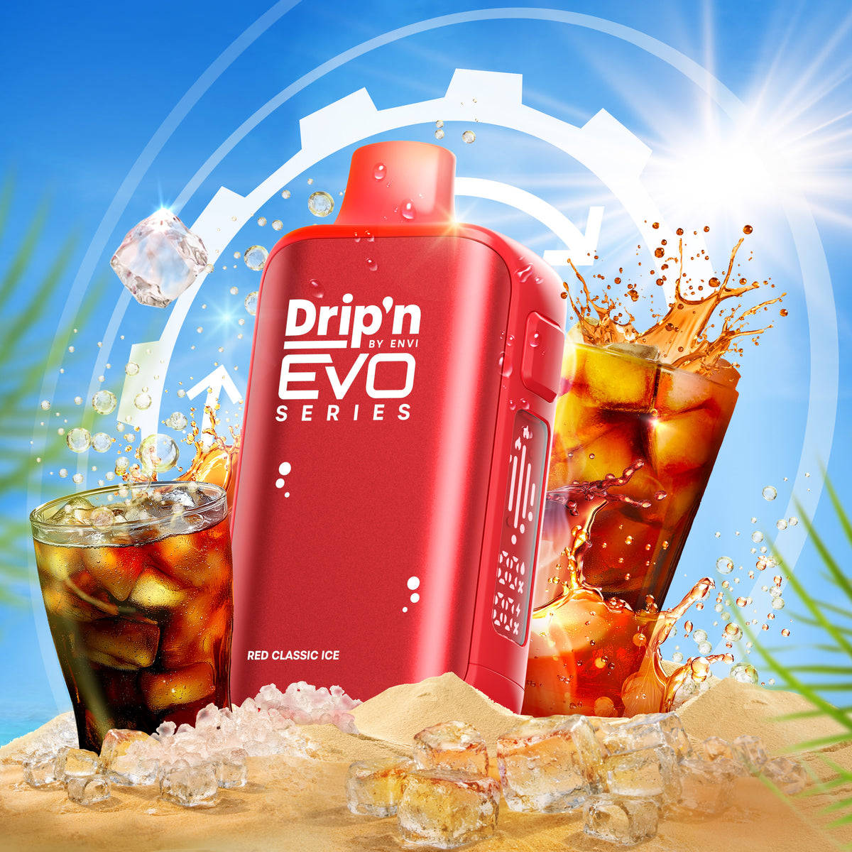 Drip'n by Envi EVO 63K Disposable - Red Classic Ice