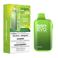 Drip'n by Envi EVO 63K Disposable - Green Apple (AB)