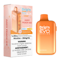 Drip'n by Envi EVO 63K Disposable - Juicy Peach Ice (MB)