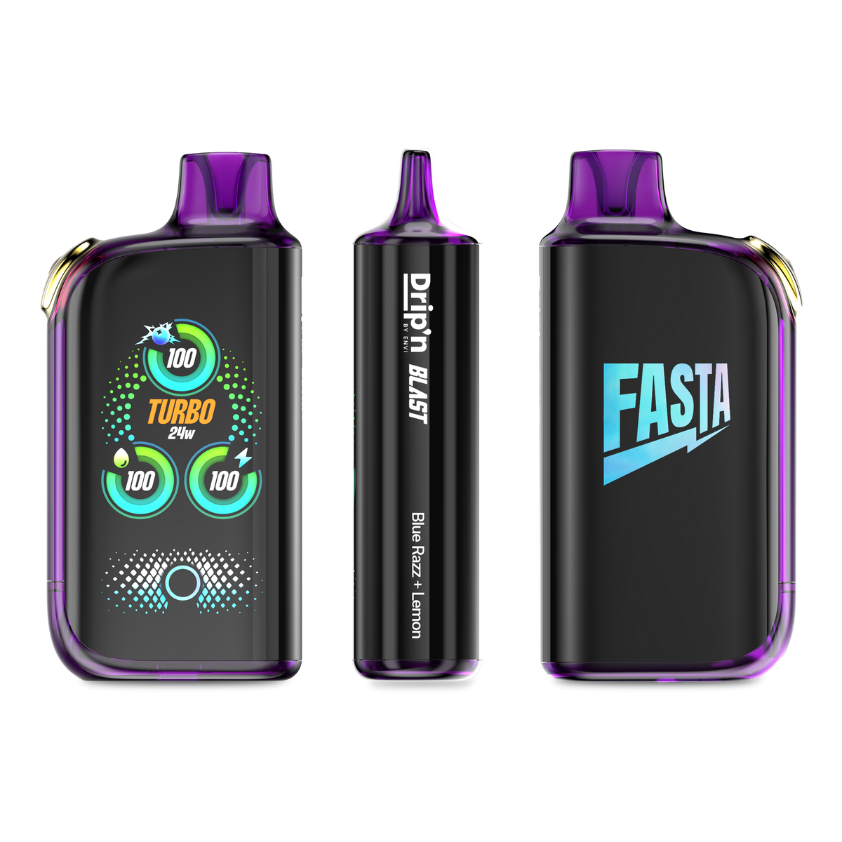 Drip'n X Fasta Blast - Blue Razz + Lemon (MB)