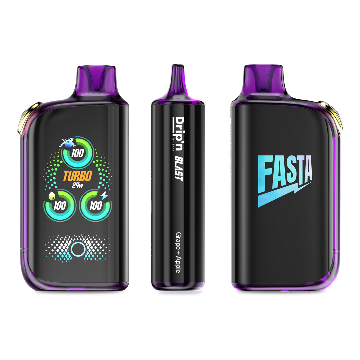 Drip'n X Fasta Blast - Grape + Apple (AB)