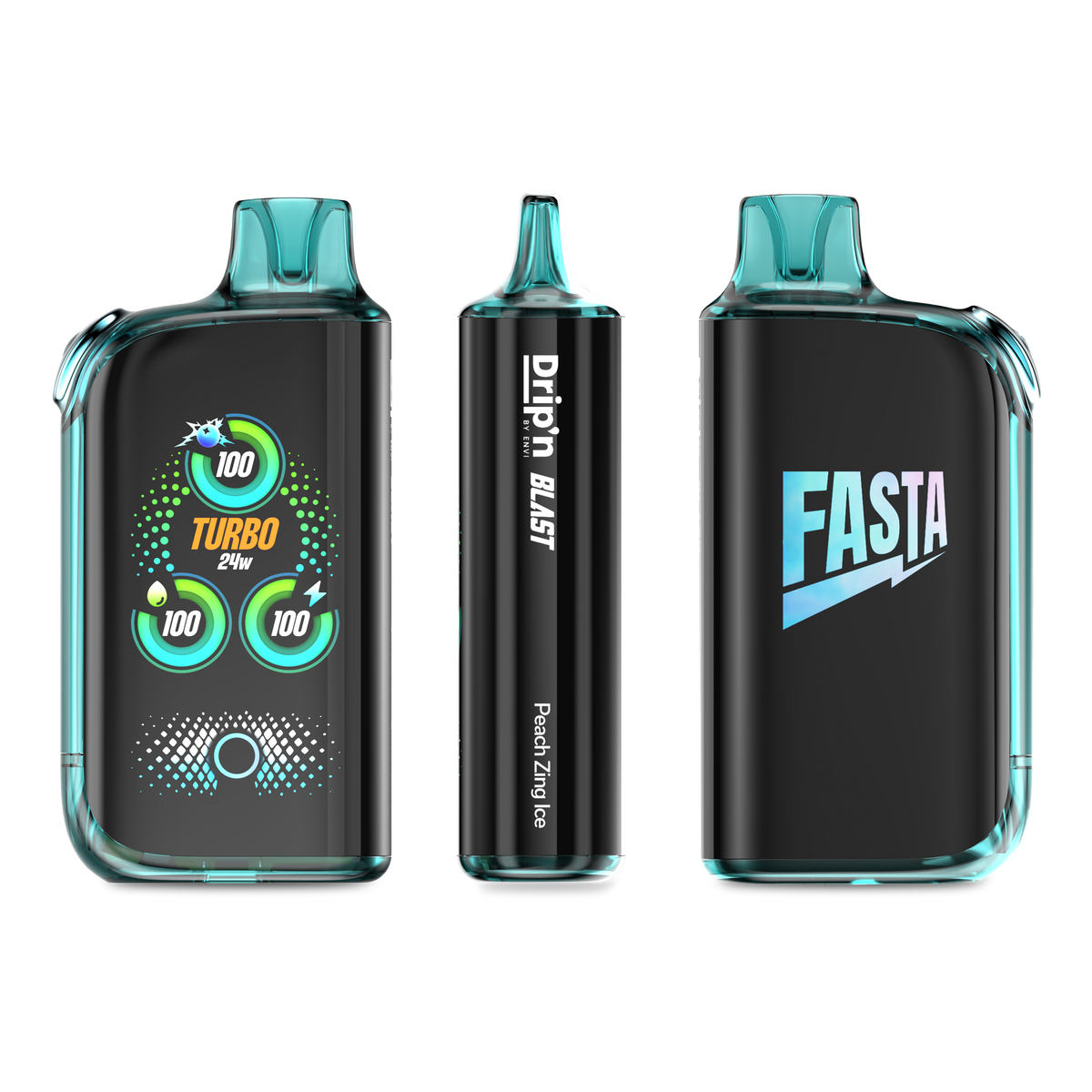 Drip'n X Fasta Blast - Peach Zing Ice (ON)