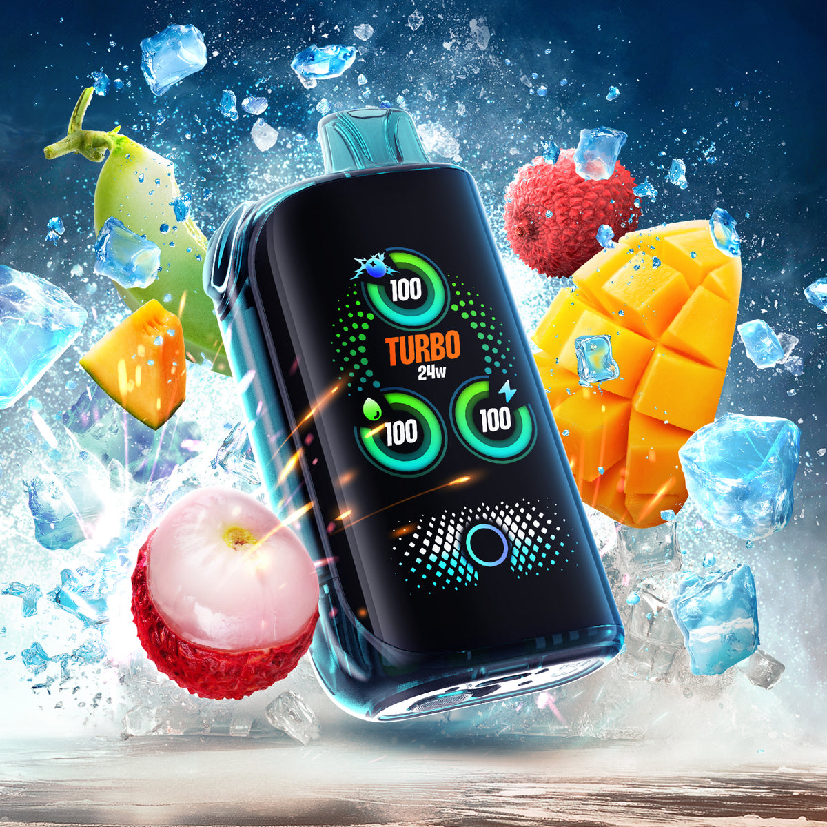 Drip'n X Fasta Blast - Lychee Mango Melon Ice