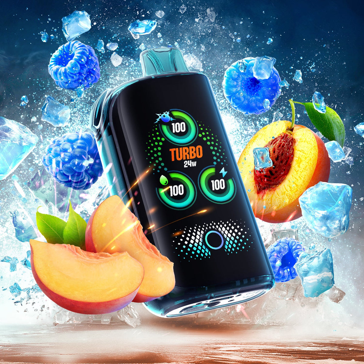 Drip'n X Fasta Blast - Peach Blue Razz Ice (MB)