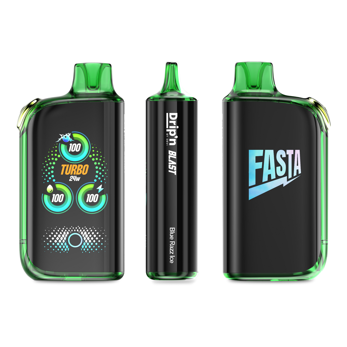 Buy Drip'n X Fasta Blast - Blue Razz Ice (AB) Online