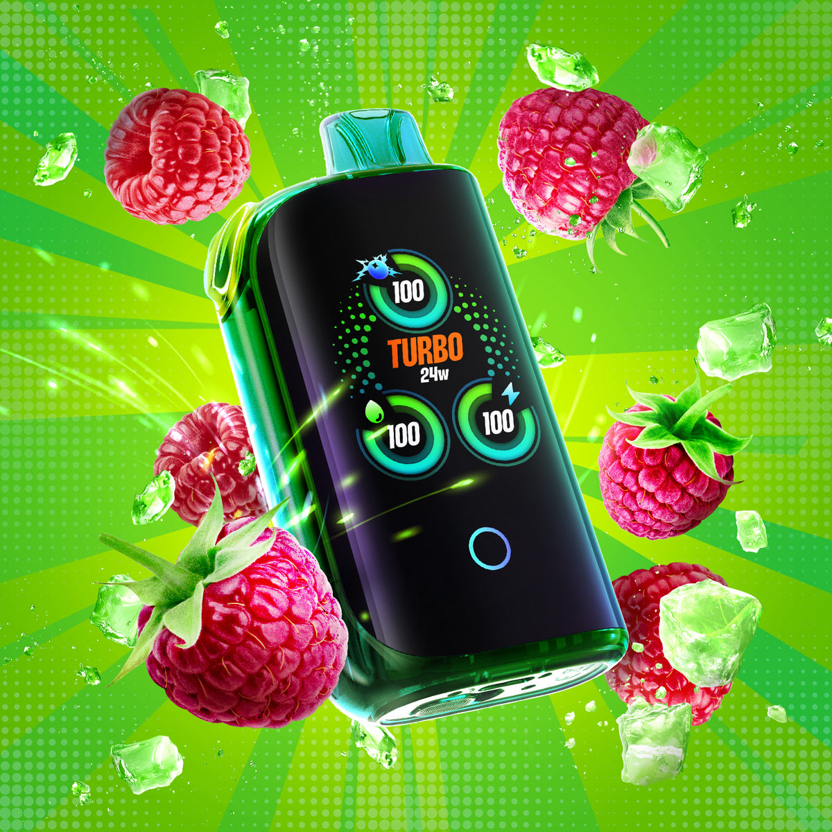 Drip'n X Fasta Blast - Raspberry Blast Ice (Sour) (ON)