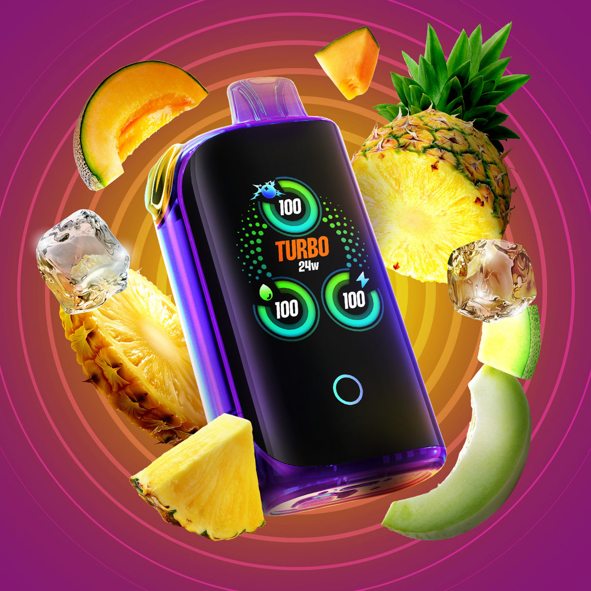 Drip'n X Fasta Blast - Honeydew Ice + Pineapple