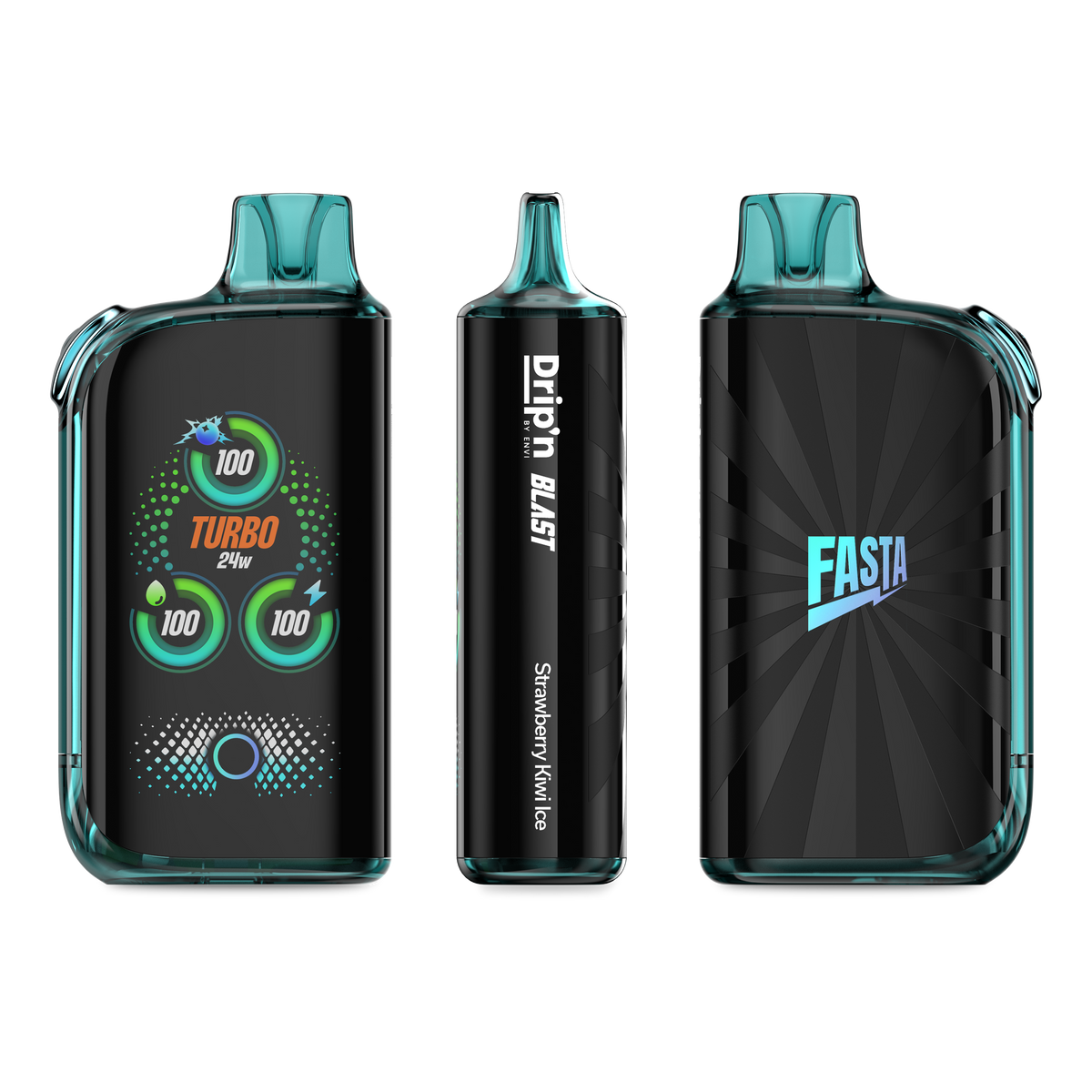 Drip'n X Fasta Blast - Strawberry Kiwi Ice
