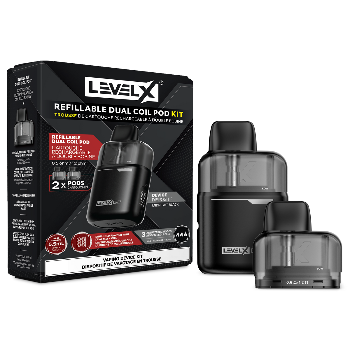 Level X G2 Base Device Kit 1000 - Midnight Black