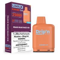 Level X Drip'n Boost G2 Pod - Peach Blue Razz Ice (AB)