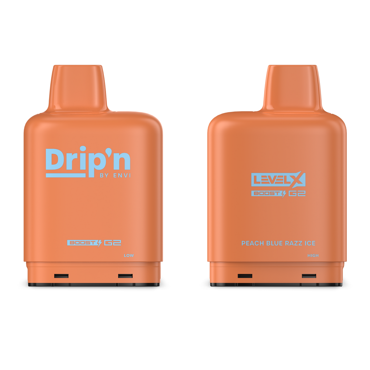 Buy Level X Drip'n Boost G2 Pod - Peach Blue Razz Ice (ON) Online