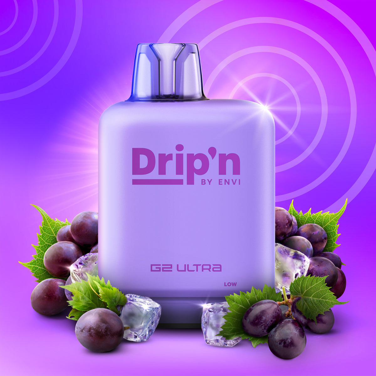 Grape Ice - Level X G2 Ultra Pod ENVI Vape Grape Ice - Level X G2 Ultra Pod ENVI Vape
