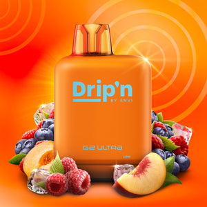 Level X Drip'n G2 Ultra Pod - Peach Blue Razz Ice